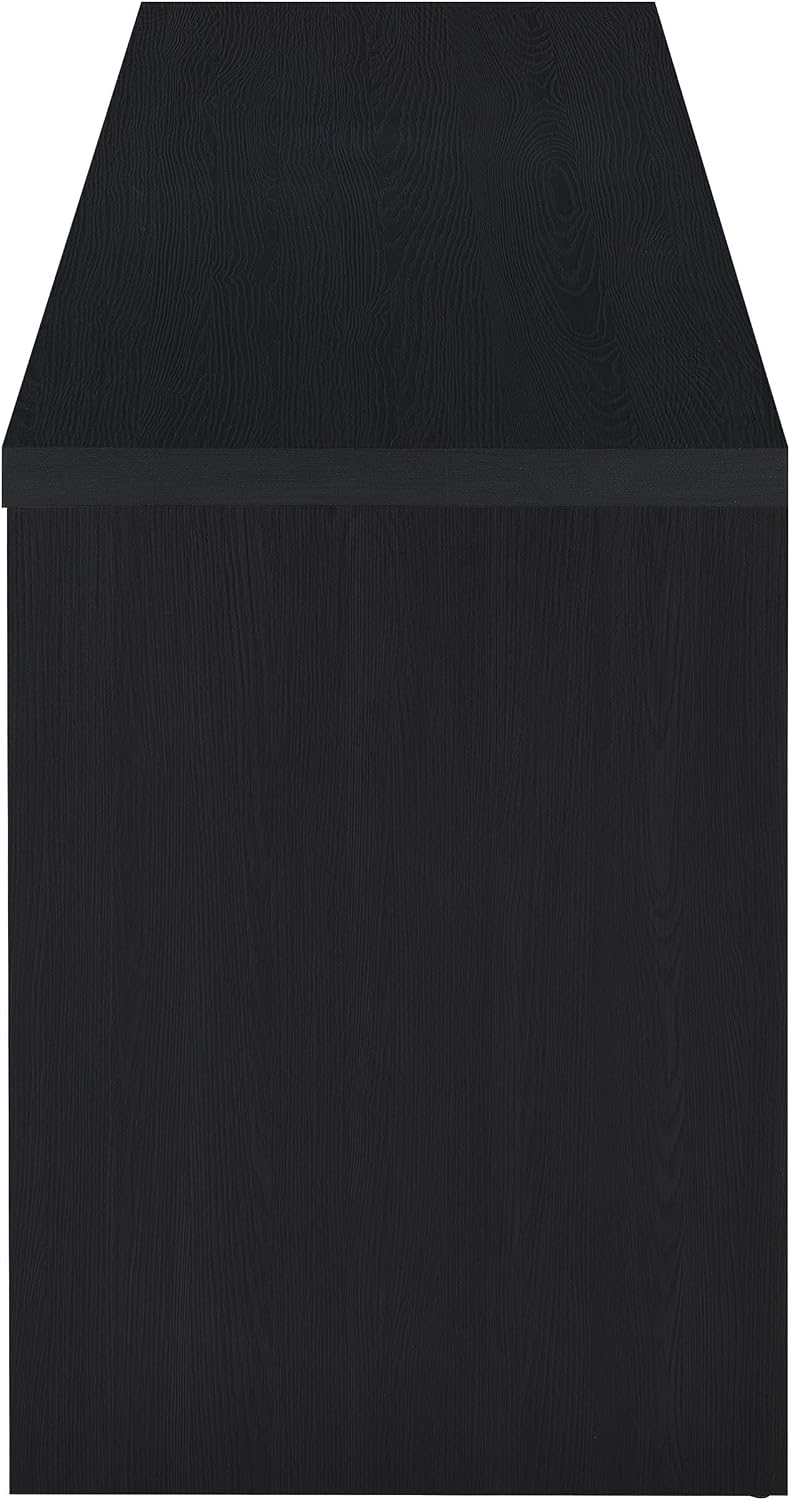 Coaster Home Furnishings Rutland 59-Inch TV Stand and Media Console Black, 3-Drawer Entertainment Center