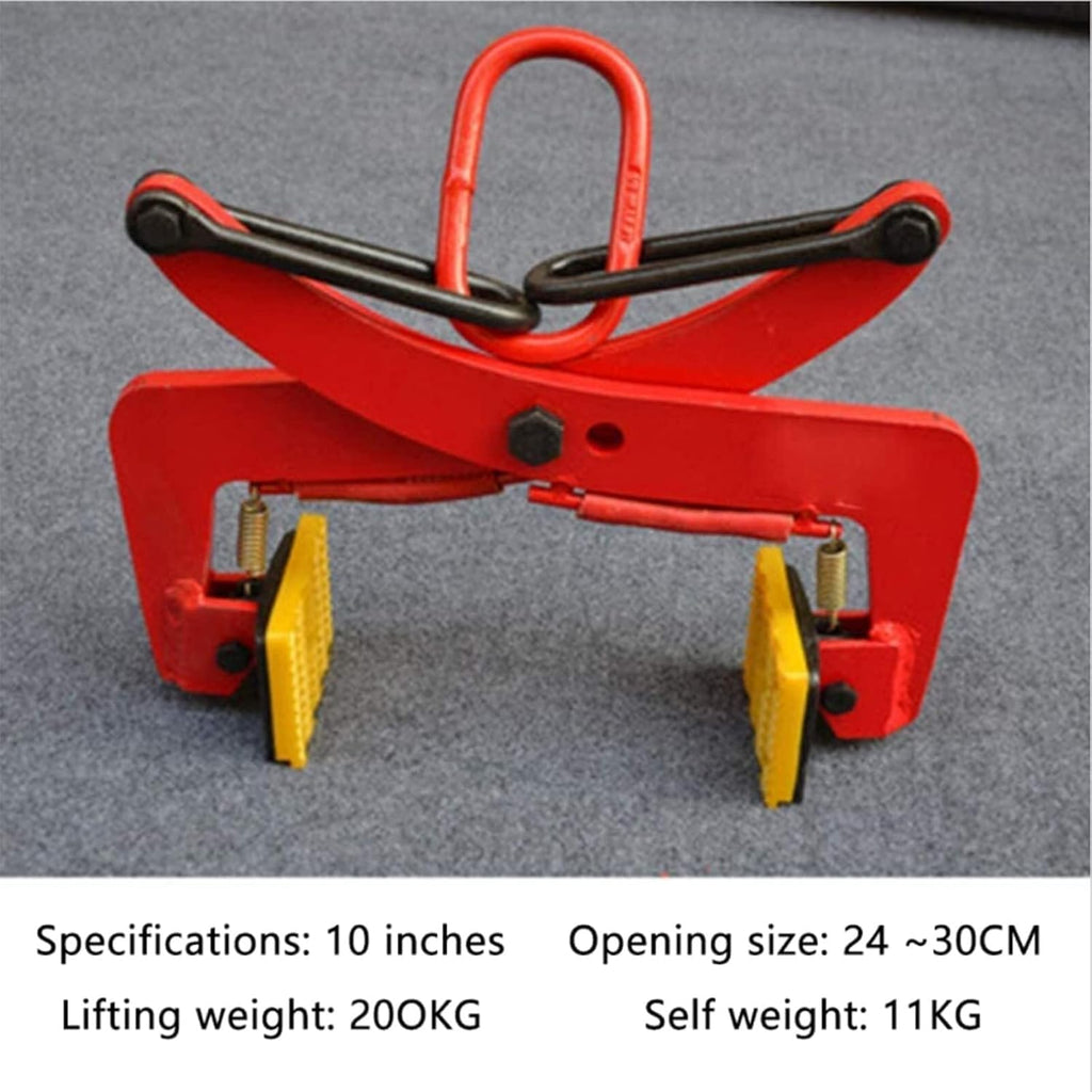 Lifting Clamps,Lifting Clamp Jaw Opening 4 Inch Vertical Plate Clamp for Lifting and Transporting Steel Plates and Structures(A4)