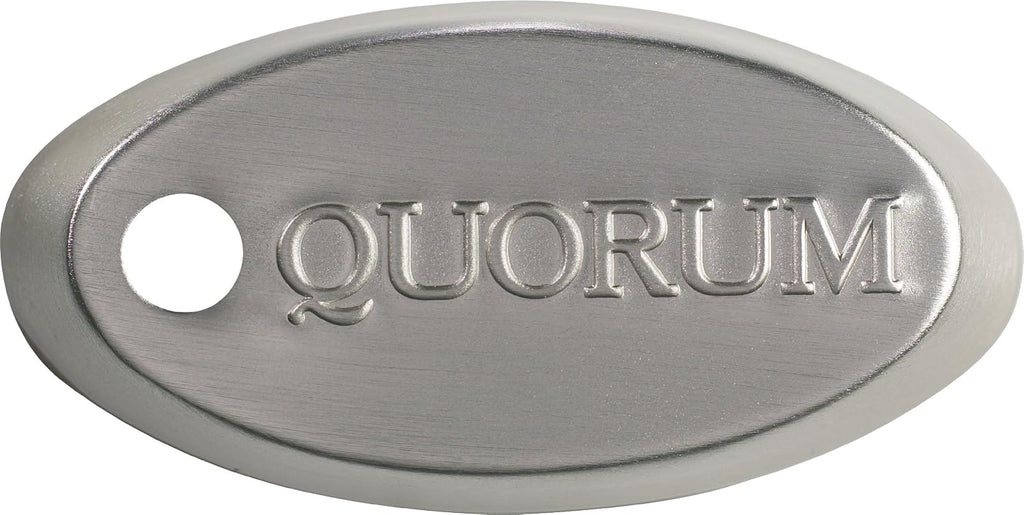 Quorum 43425-65 Traditional 42``Ceiling Fan from Estate Collection in Pewter, Nickel, Silver Finish,
