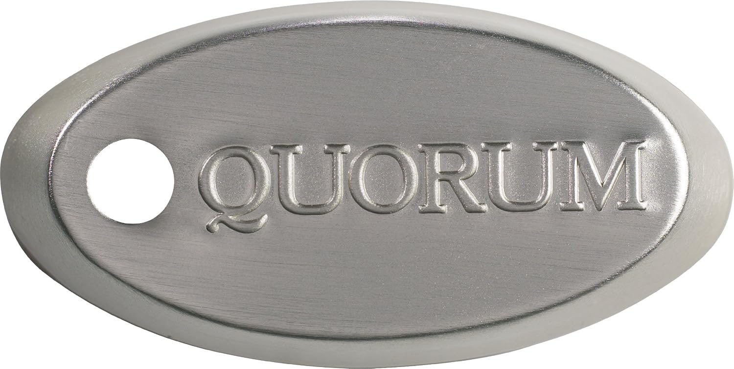 Quorum 43425-65 Traditional 42``Ceiling Fan from Estate Collection in Pewter, Nickel, Silver Finish,