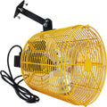 Greenhouse Circulation Fan Air Circulation Fan 1/10 HP 115V Ceiling Wall Mount Fan High Speed Circulation Fan for Greenhouse, Warehouse, Patio, Garage 1470CFM, ETL Listed