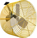 Greenhouse Circulation Fan Air Circulation Fan 1/2 HP 115V Ceiling Wall Mount Fan High Speed Circulation Fan for Greenhouse, Warehouse, Patio, Garage 7860CFM, ETL Listed