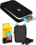 KODAK Smile Instant Digital Printer (Black/White) Soft Case Kit