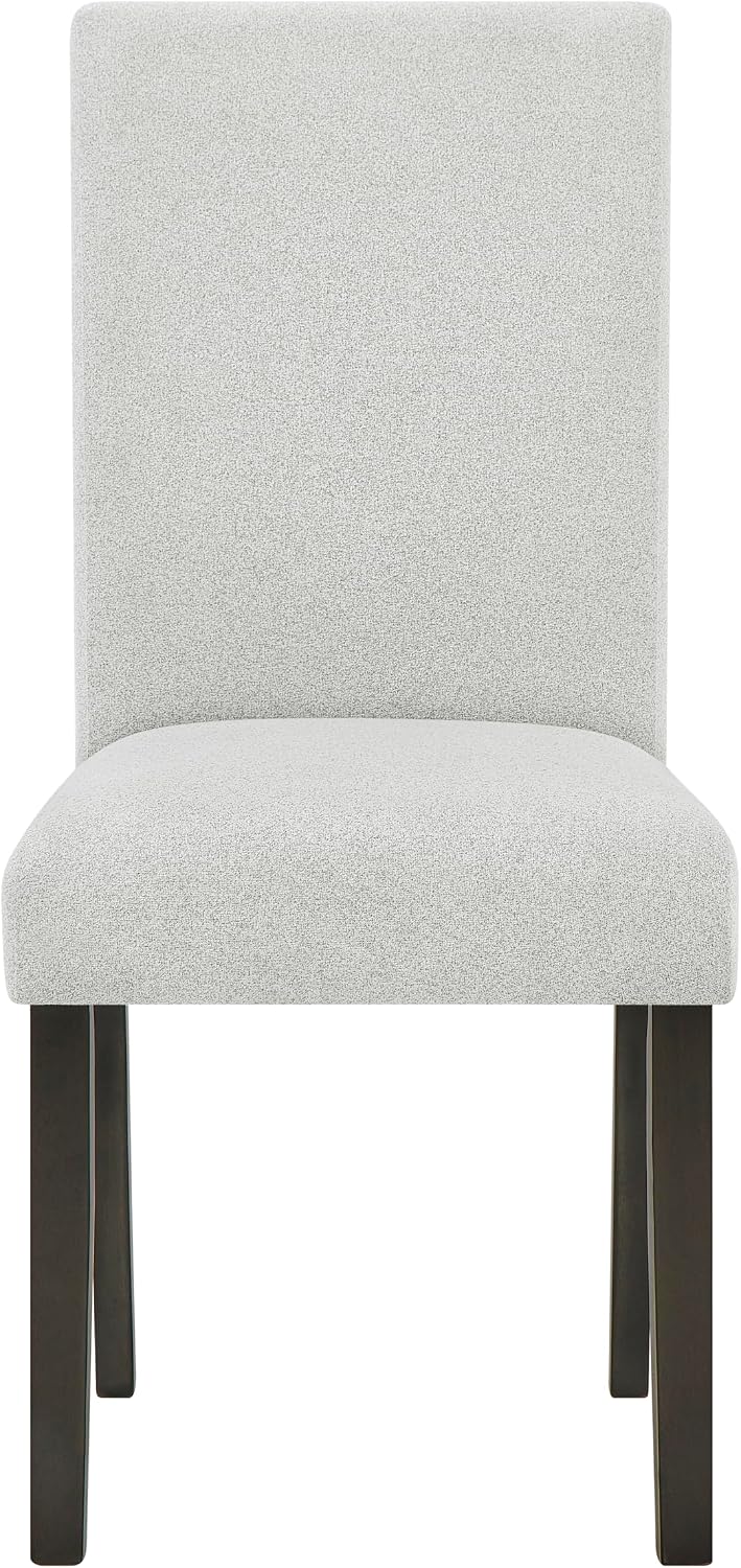 New Classic Furniture Carissa 5-Piece Wood Rectangle Dining Set in Stone