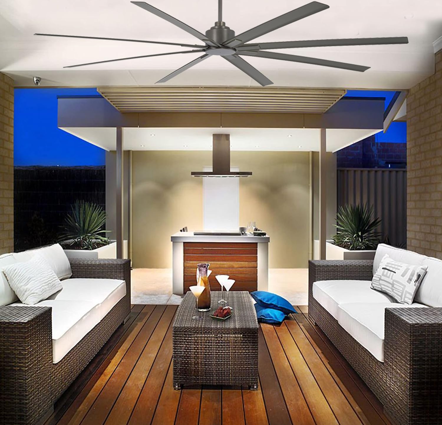 84' OUTDOOR CEILING FAN