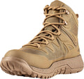 Belleville AMRAP Vapor BV970Z WP T Mid-Cut Boot - Waterproof Work Boots for Men - Slip-Resistant Tactical Shoes for Men - Traction Rubber Outsole - Combat Boot Form - Flat Heel Design