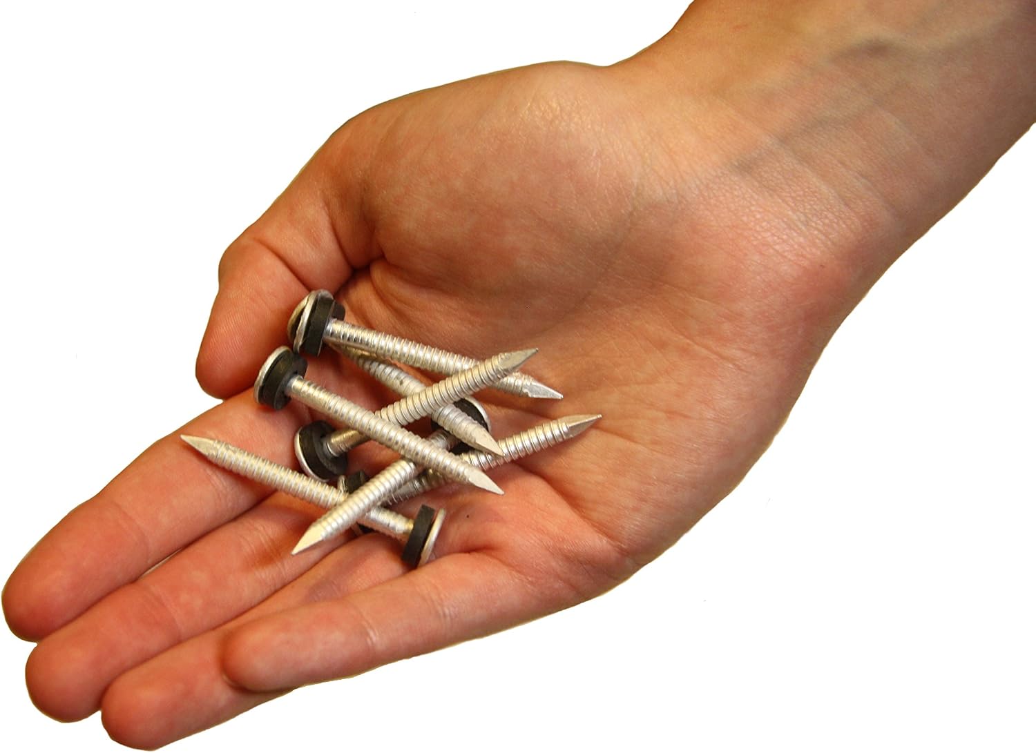 Minuteman 1 3/4' Aluminum Ring Shank Nails (x2000)