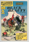 CLASSICS ILLUSTRATED #60 HRN 62 BLACK BEAUTY .1949. NICE 1st - VF-