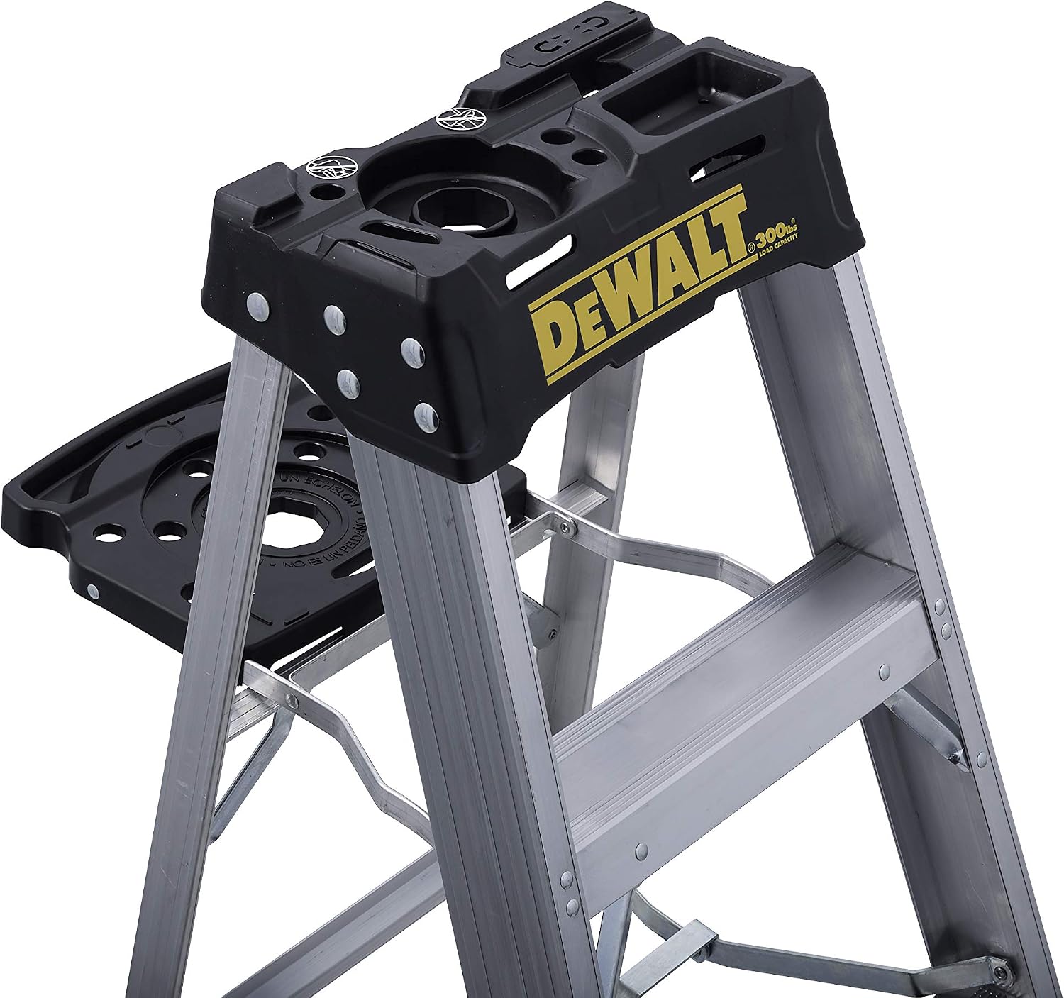 DeWalt 3-Foot Aluminum Step Ladder, 300-Pound Load Capacity, Type IA, DXL2010-03