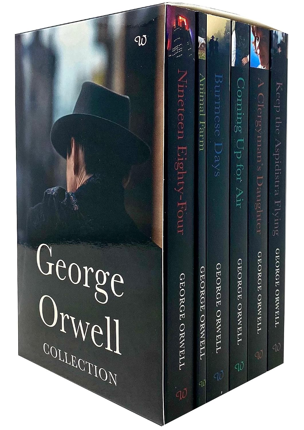 The George Orwell Complete Classic Essential Collection 6 Books Box Set (Keep the Aspidistra Flying, Clergyman's Daughter, Coming Up for Air, Burmese Days, Animal Farm & Nineteen Eighty-Four)
