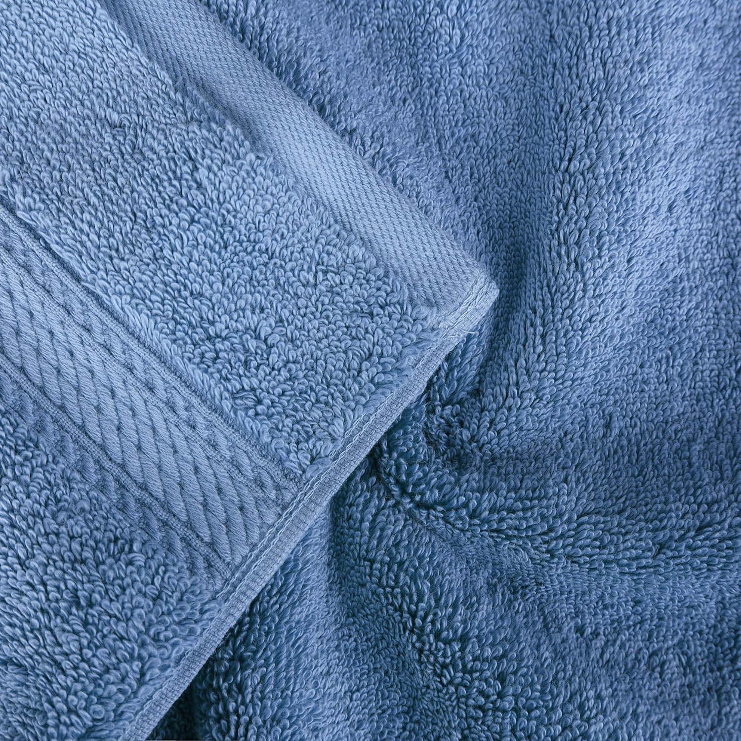 SUPERIOR Egyptian Cotton Pile Heavyweight Bath Sheet, 2 Piece Set, | Highly Absorbent, Ultra Soft Luxury 800 GSM Towel Set for Bathroom, Shower, Hotel Essentials Oversize Plush Madeline Towels