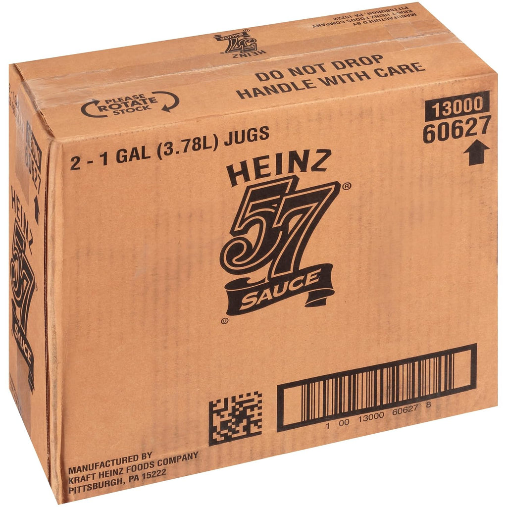 Heinz 57 Original Sauce (1 gal Jugs, Pack of 2)