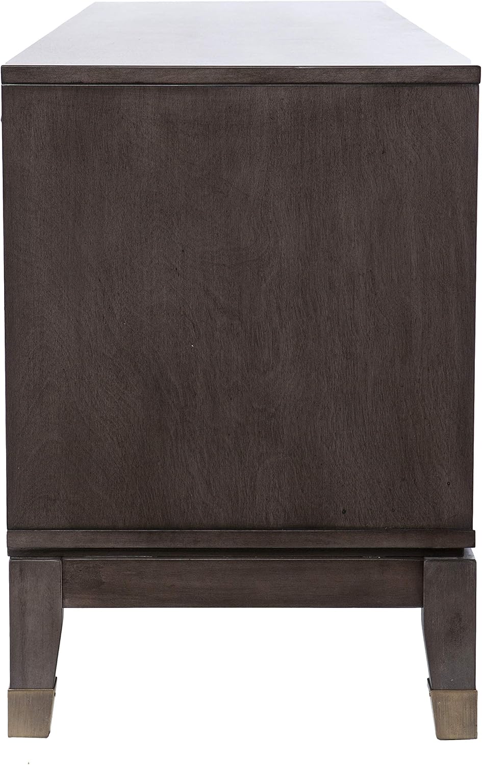 SEI Furniture Brenting w/Storage Media Stand, Graywashed (AMZ3156901SM)