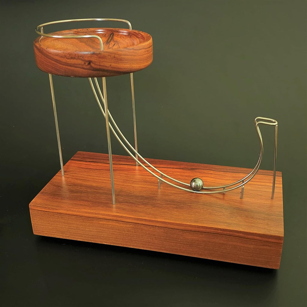 Perpetual Motion Device Simulator - William Le's Perpetual Marble Machine - Executive Desk Toy - Premium Version