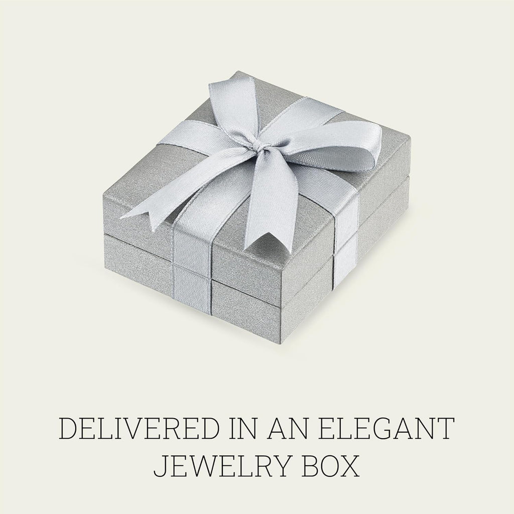 GILDED Round Solitaire 1/10 to 1 Cttw Lab-Grown Diamond Pendant Necklace, Sterling Silver and14KT Gold Plated Silver, Classic 4-Prong Setting, 18inch Chain