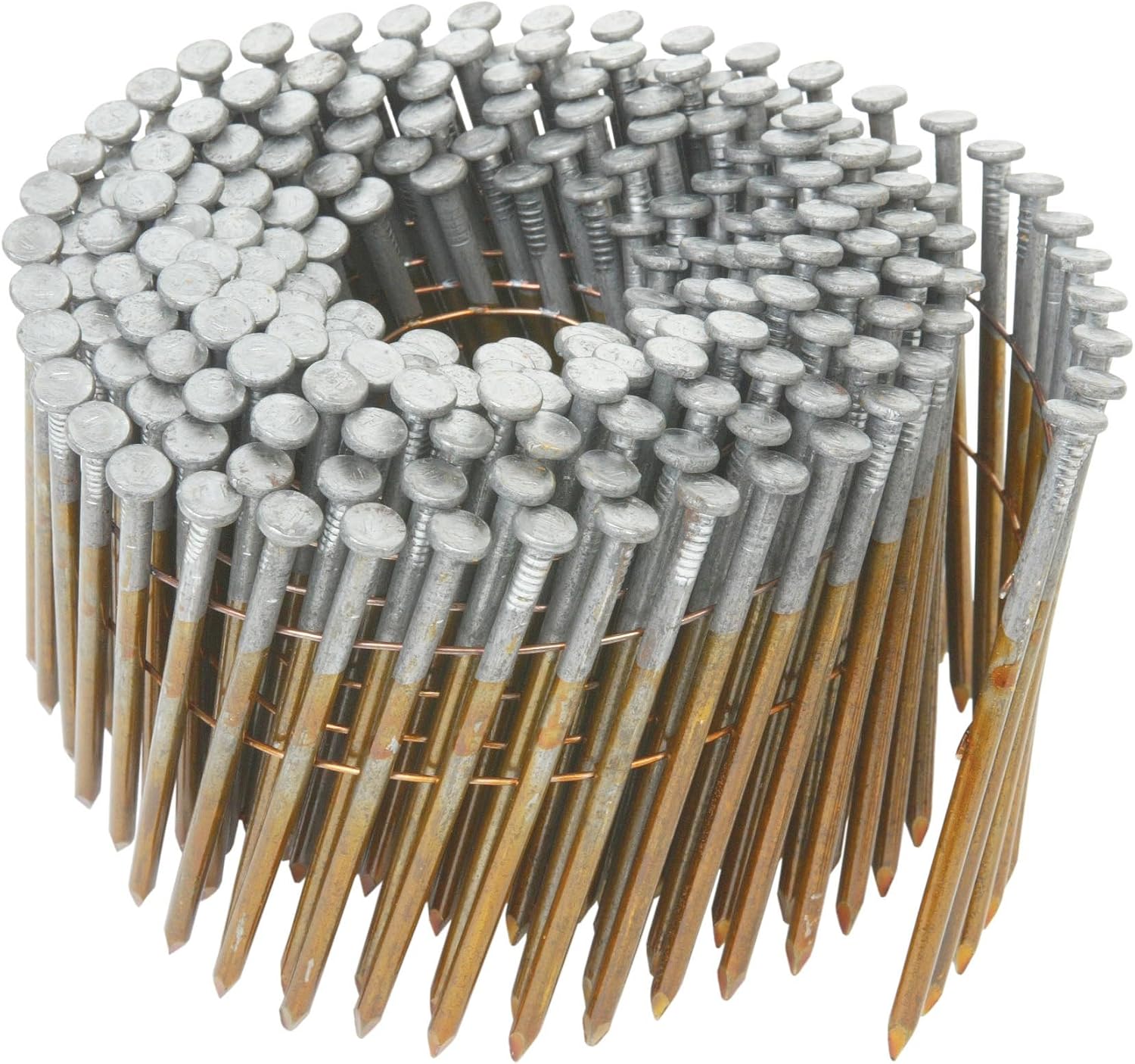 Metabo HPT 12216HPT Full Round Head Brite Basic Wire Coil Framing Nails 3' x .131 SM 4000 Count