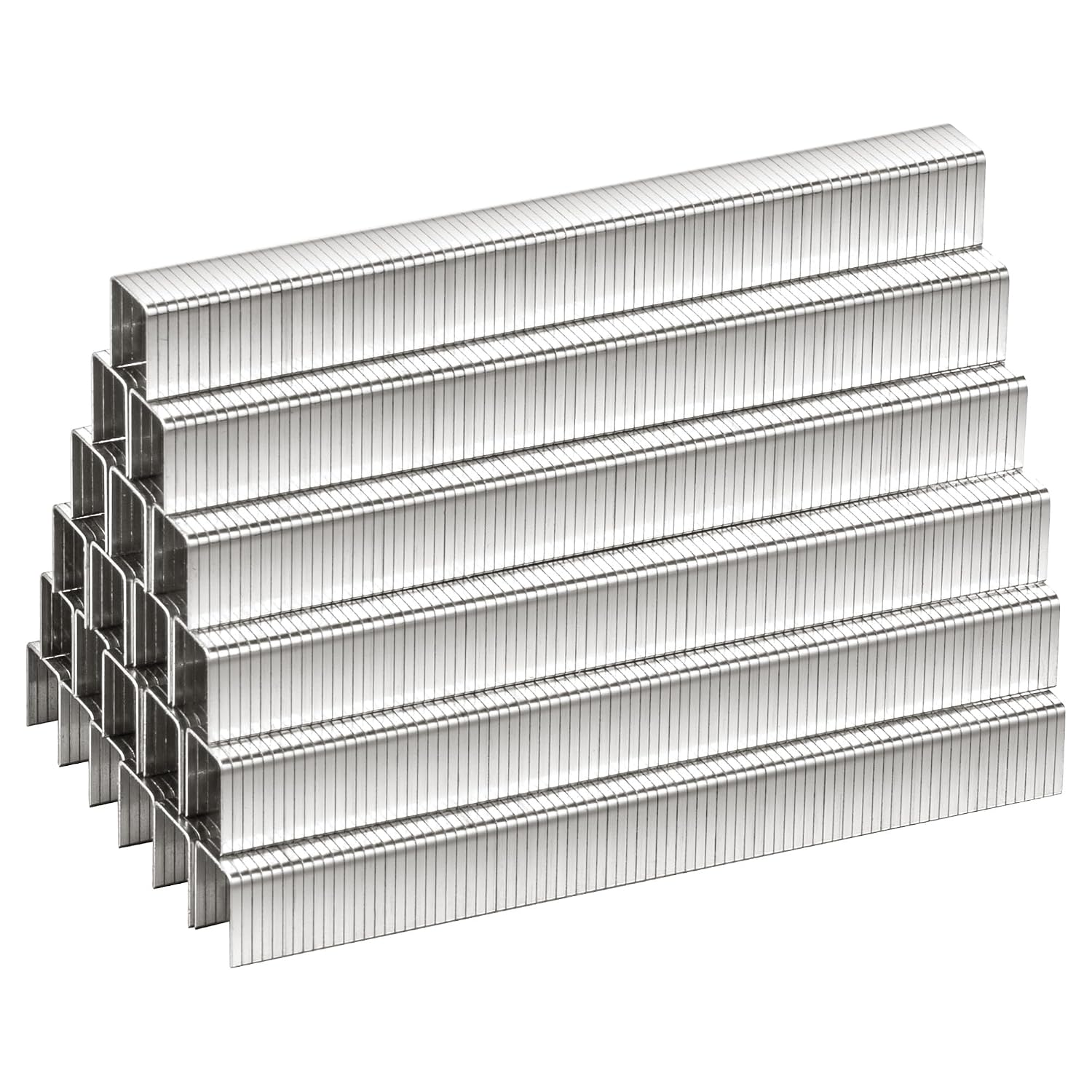 meite T50 Heavy Duty Staples Marine, 1/2 Inch 304 Stainless Steel Staples for Staple Gun, 20 Gauge 3/8 Inch Crown Upholstery Staple for Marine Applications (1 Case)