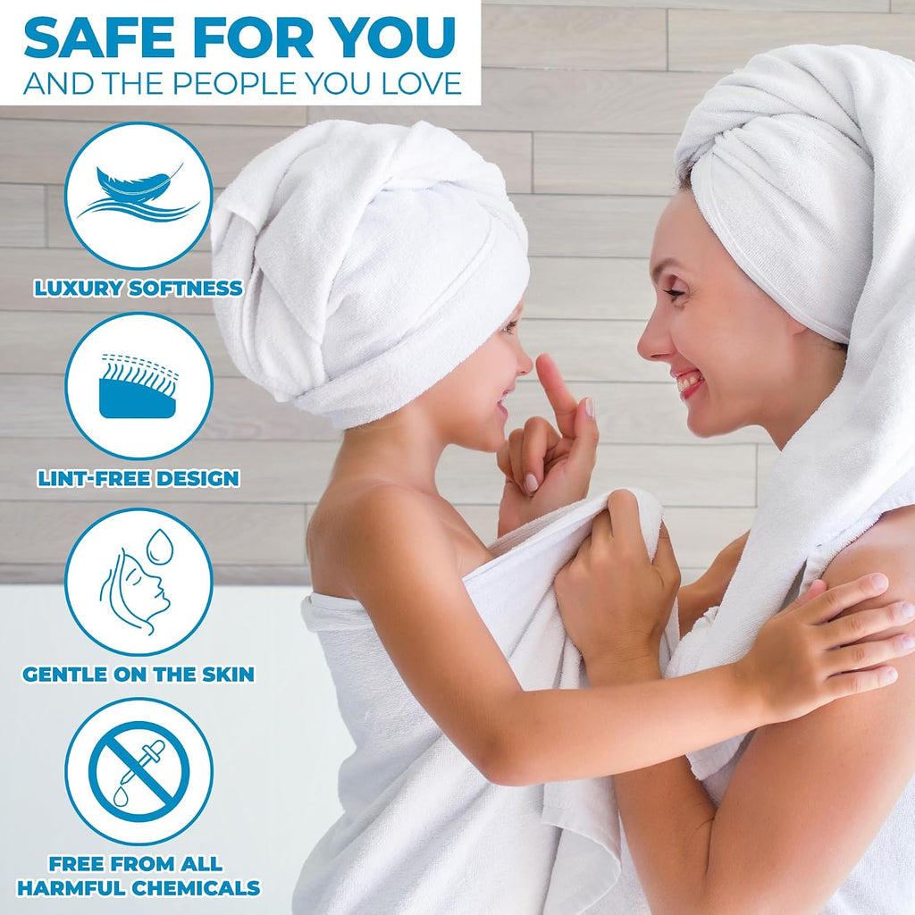 Superior Zero Twist Cotton 12 Piece Assorted Towel Set, Includes 4 Bath, 4 Hand, 4 Washcloth/Face Towels, Quick Dry, Home Essentials, Shower, Spa, Luxury Plush Soft Absorbent Towels, Jade Green