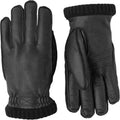 Hestra Deerskin Primaloft Rib Glove, Insulated Leather Glove for Work & Everyday Use