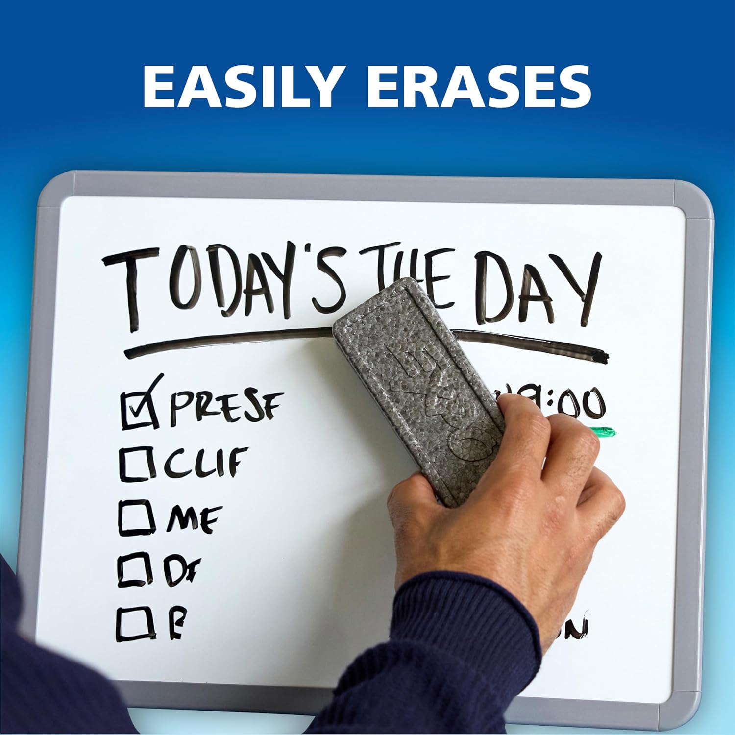 EXPO Dry Erase Markers, Low Odor Ink, Black, Chisel Tip, Whiteboard, Calendar, Organization, Essential Supplies for Office, School, Classroom, Teachers (Pack of 144)
