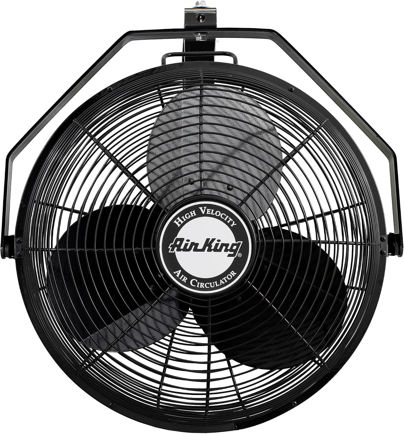 Air King 9518 18-Inch Industrial Grade Wall Mount Fan, 1/6-Horsepower,Black