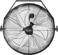 Simple Deluxe 18 Inch Industrial Wall Mount Fan, 3 Speed Commercial Ventilation Metal Fan for Warehouse, Greenhouse, Workshop, Patio, Factory and Basement - High Velocity