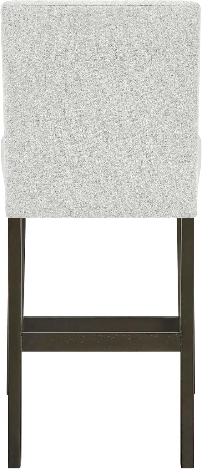 New Classic Furniture Carissa 6-Piece Wood Rectangle Counter Set in Stone