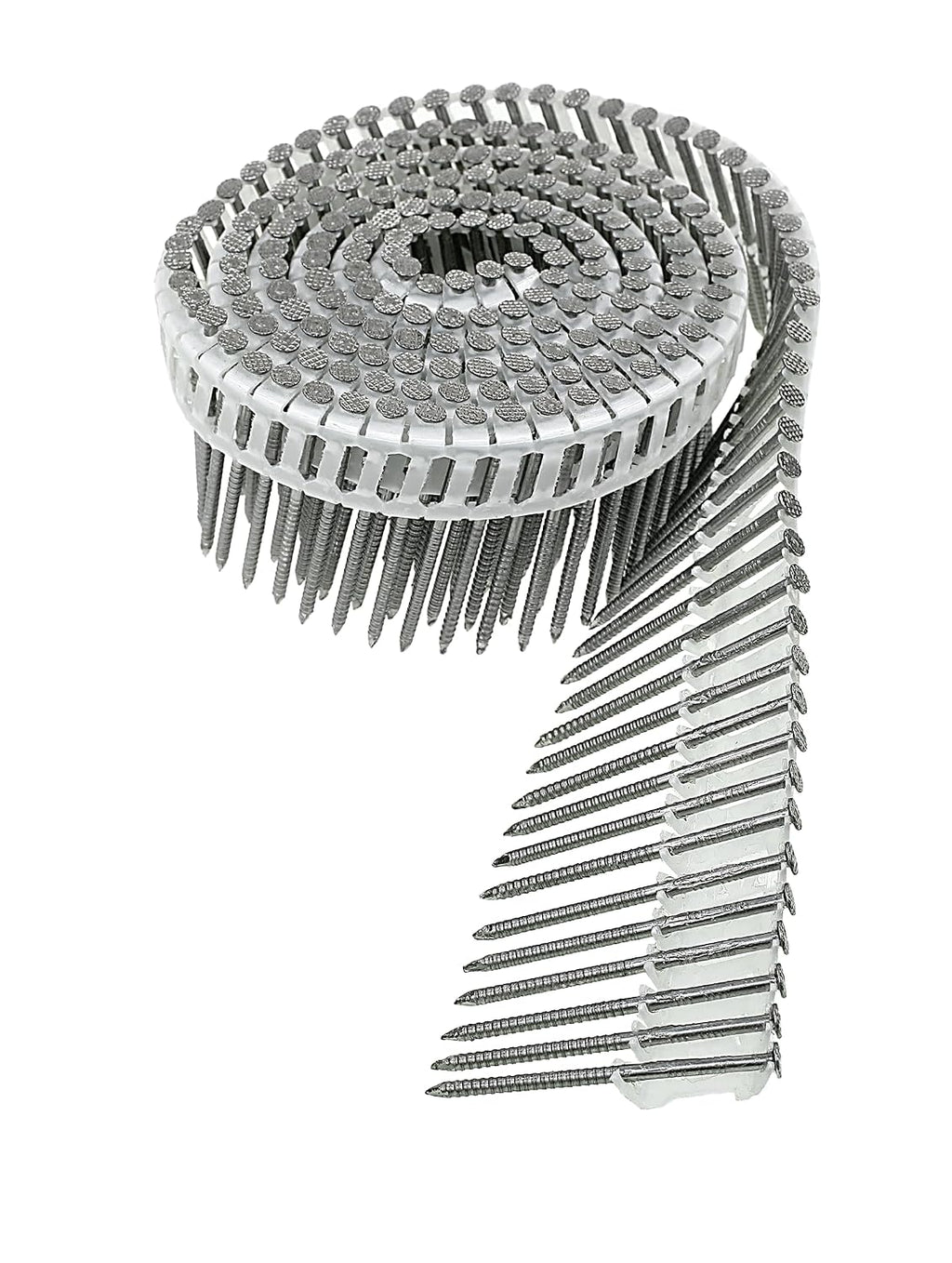 Simpson Strong-Tie S13A250IPC - 2-1/2' 304SS Plastic Coil 15° Ring Shank Siding Nails