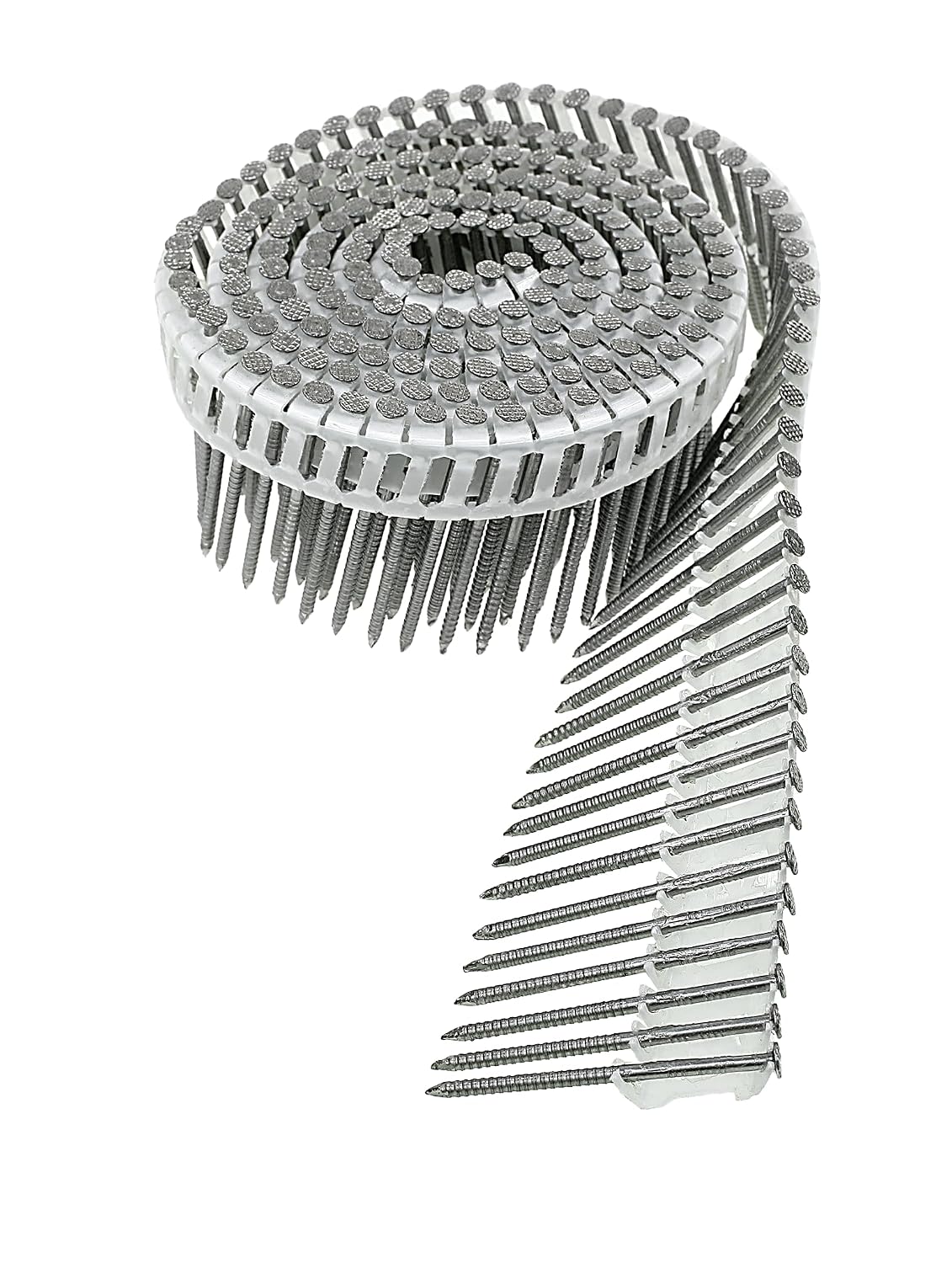 Simpson Strong-Tie S13A250IPC - 2-1/2' 304SS Plastic Coil 15° Ring Shank Siding Nails