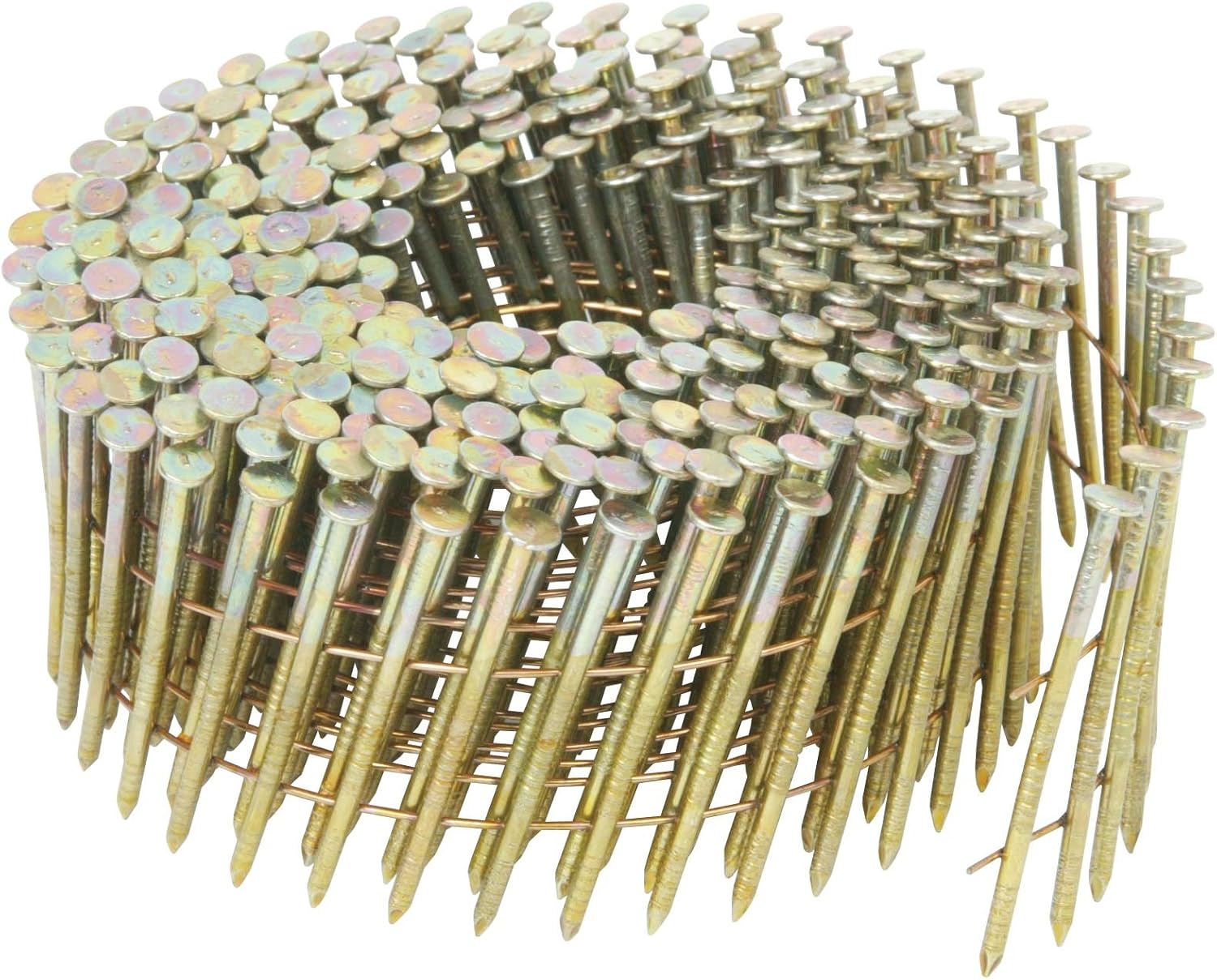 Hitachi 13340 2-1/2-Inch x .092 Ring Electro Galvanized Coil Nails