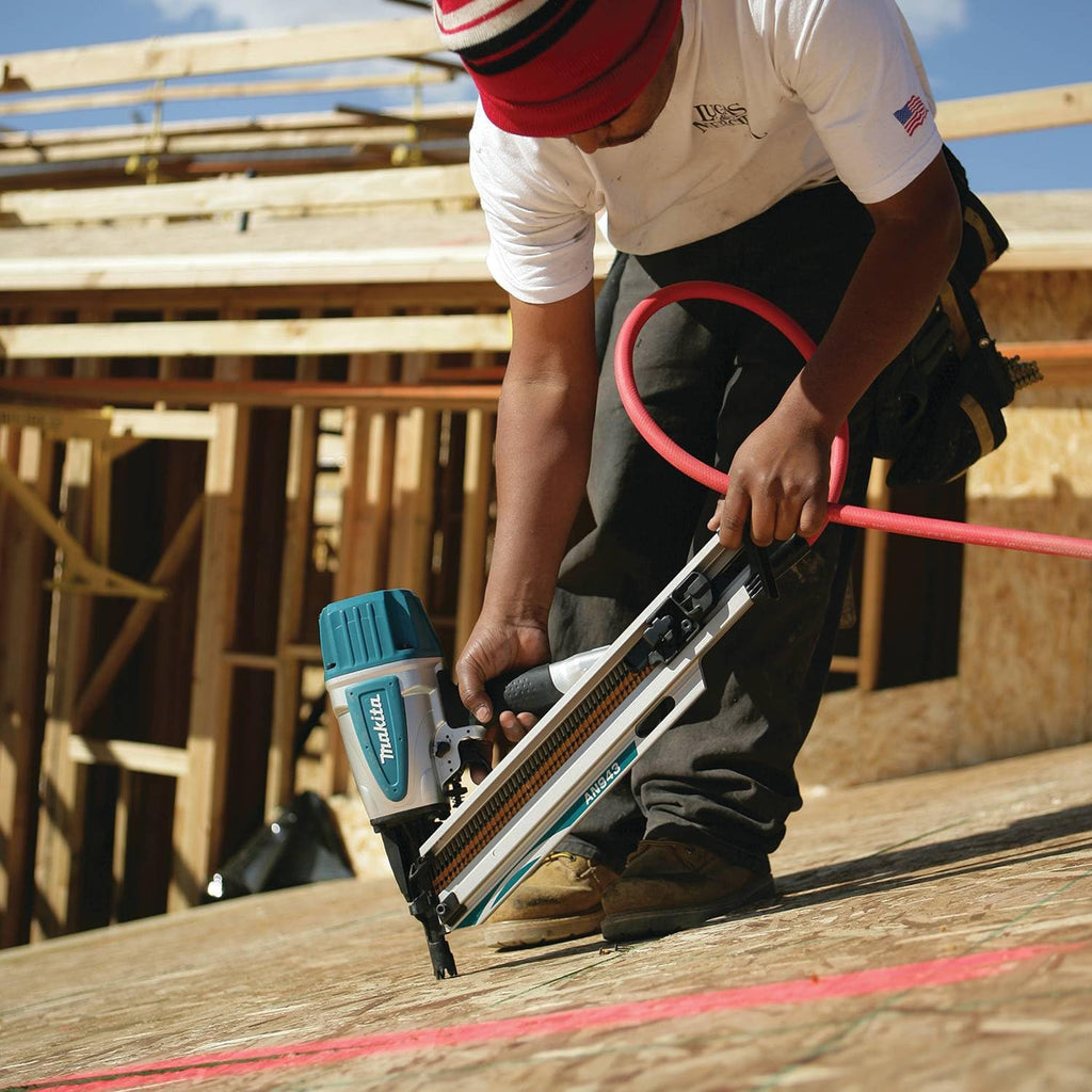 Makita AN923 3-1/2' Framing Nailer, 21° Full Round Head