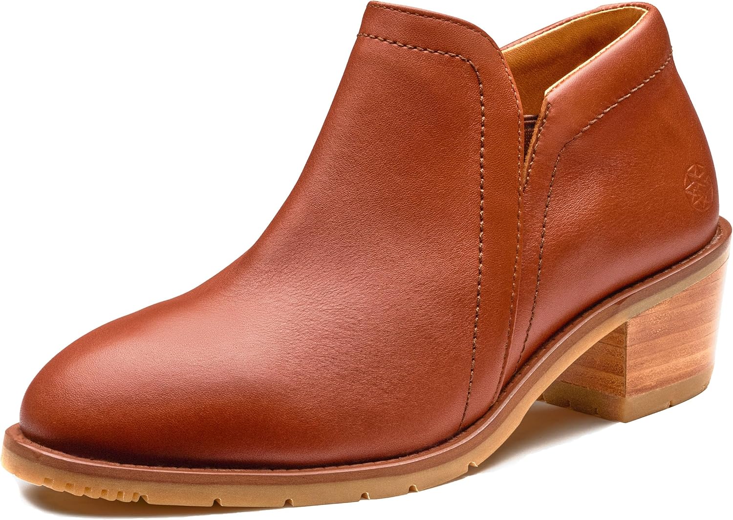 Xena Workwear Gravity Steel Toe Women's Work Shoes, Stylish Ankle Bootie, Slip Resistant, ASTM F2413 Certified, Leather
