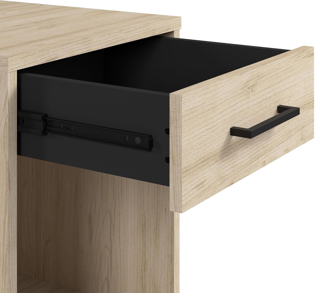 Bush Home Essence Small End Table Set of 2 | Side Tables, Home Organization and Storage for Living Room, Bedroom, or Entryway