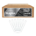 Sandbaggy 18-Inch Landscape Staples | Industrial Grade Galvanized 7 Gauge Steel | 12 Inches Longer Than Standard Staples | Trusted by Farmers & Homeowners Across The USA (50)