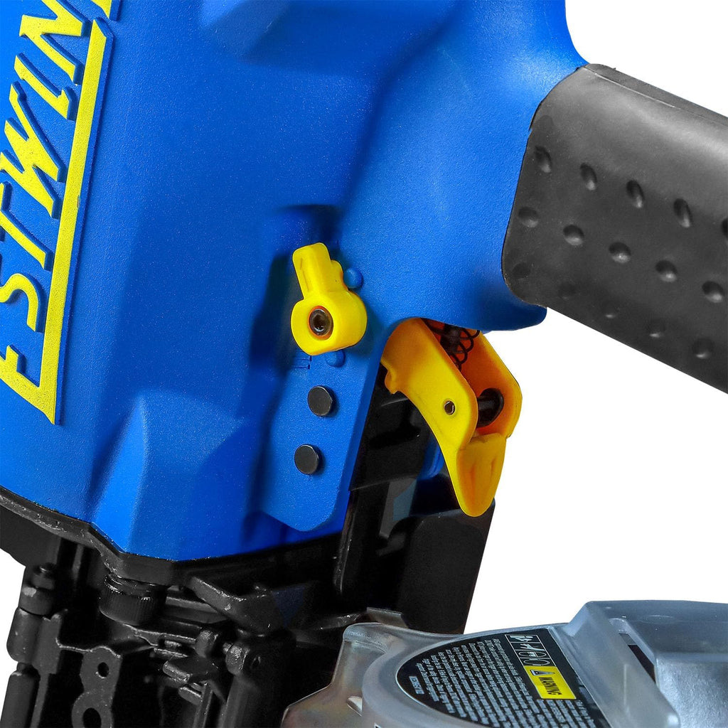 Estwing ECN90 Pneumatic 15 Degree 3-1/2' Coil Framing Nailer with 1/4' NPT Industrial Swivel Fitting and Bag