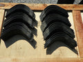 Full Set of Thirty Three (33) Replacement tines for a 55' Width Agrator Rotocultivators which Includes Eighteen (18) V-042077 and Fifteen (15) V-042078 Tine.