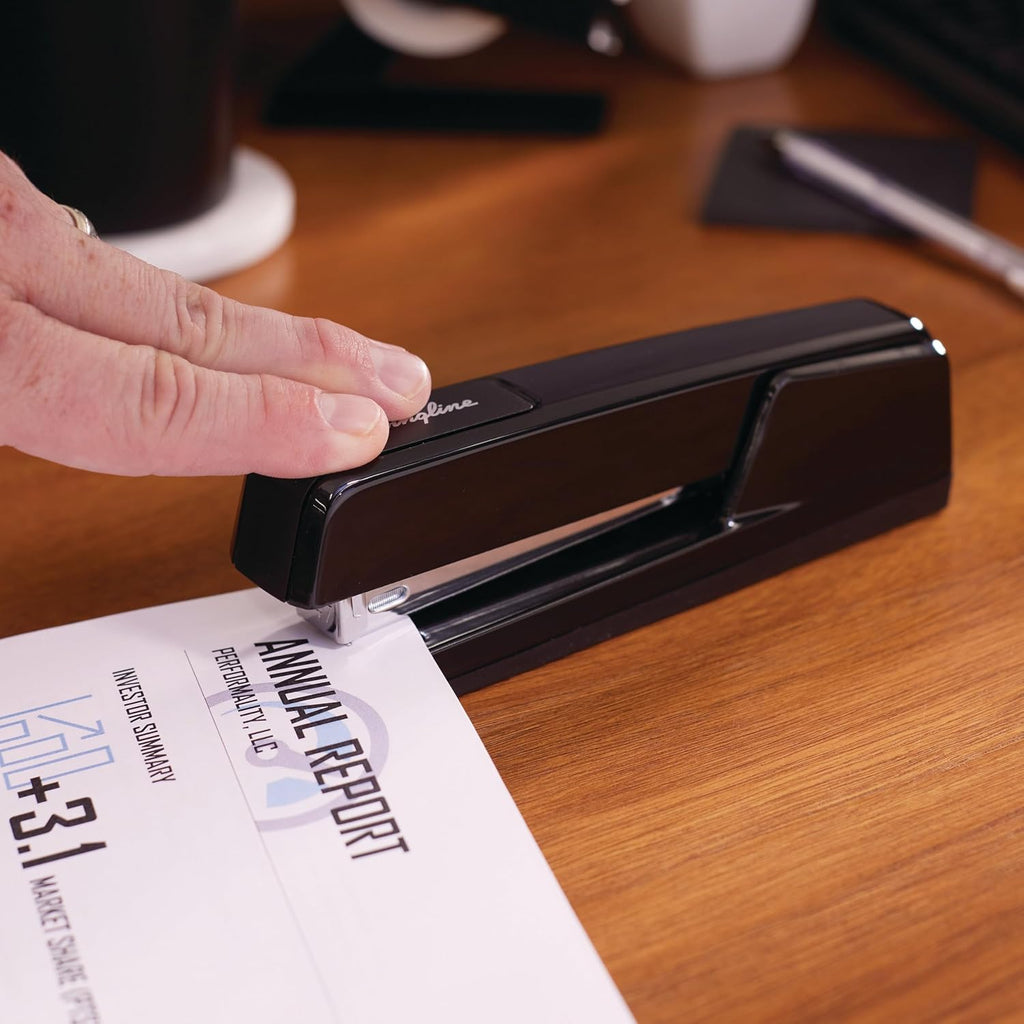 Swingline Stapler,30 Sheet Capacity,747 Classic Stapler,Jam Free,Metal,Black (74701),(Pack of 12)