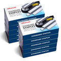 Officemate Standard Staples, 10 Boxes General Purpose Staple (91950) (Pack of 10)