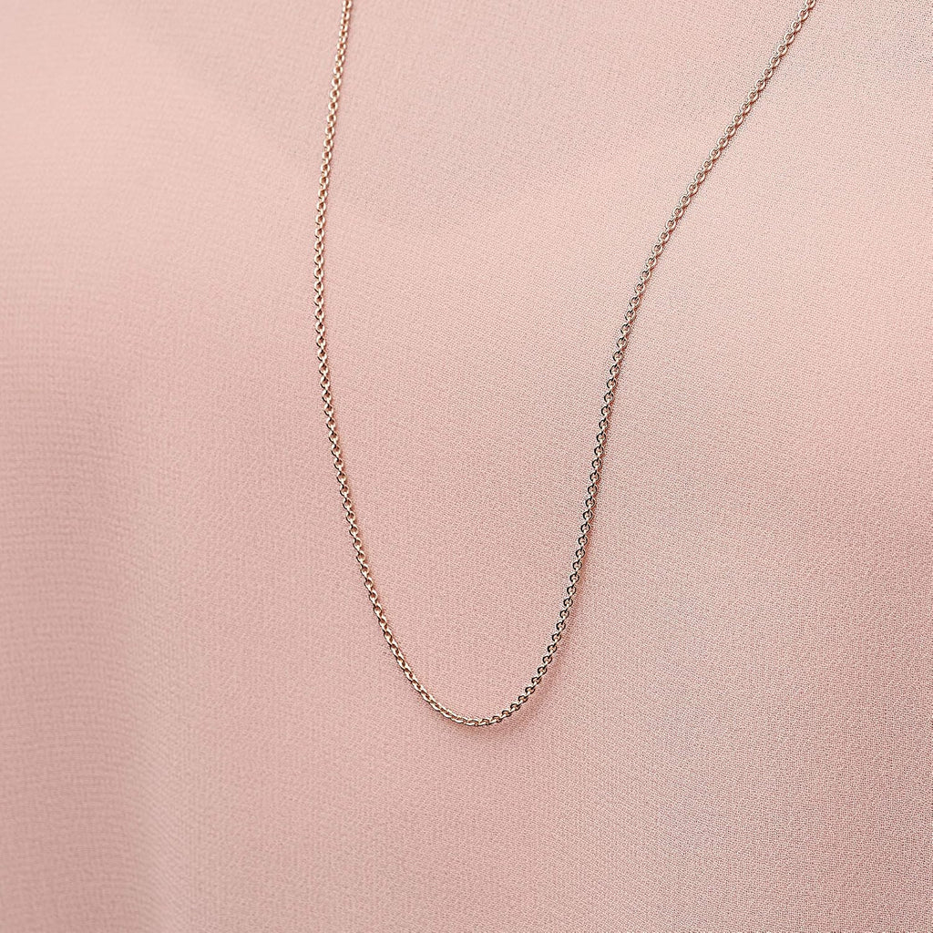 PANDORA Jewelry - Classic Cable Chain Necklace with Lobster Clasp - Great Gift for Women - Made Rose Gold, With Gift Box