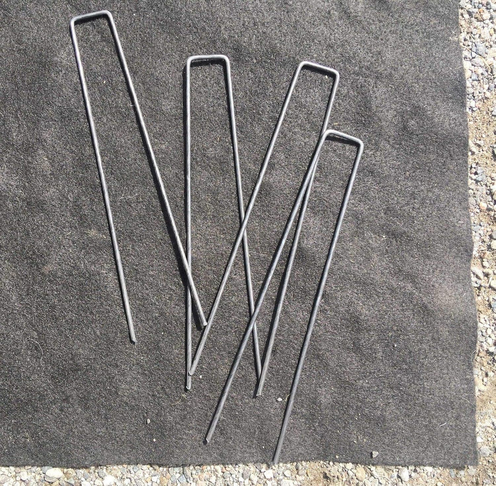 Sandbaggy 9-inch Extra Long Landscape Staples - Galvanized Anchors ~ Great for Soft Sandy Soil (500)