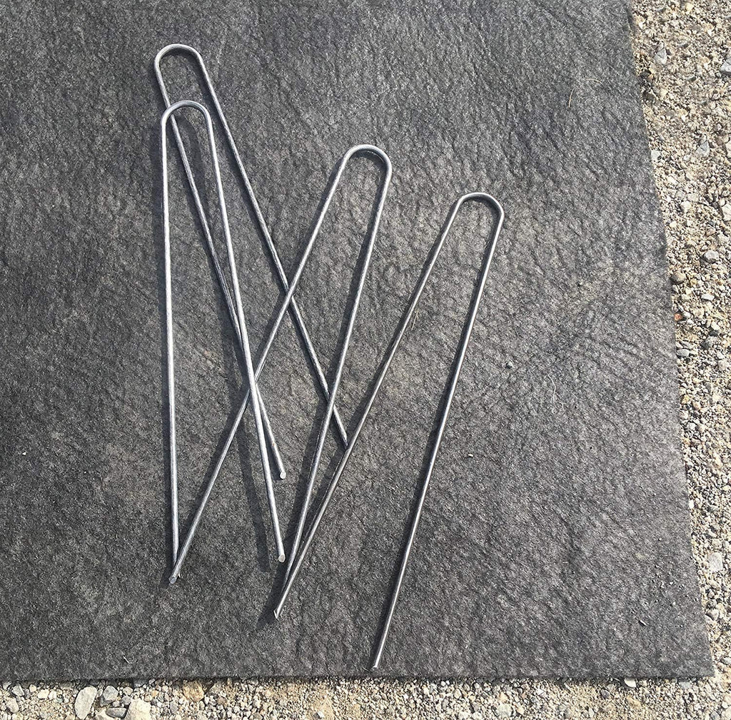 Sandbaggy 12 inch Extra Long Landscape Staples~ Landscape Fabric Pins, Ground Cover -Garden Lawn Stakes Heavy Duty - Fence Anchors - Lawn Nails - (10000 Staples)
