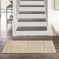 Nourison Home Nourison Essentials Ivory Gold 2' x 4' Area Rug - Easy Clean, Non Shedding, Bed Room, Living Room, Dining Room, Kitchen (2' x 4')