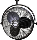 Air King 9320 20-Inch 1/6-Horsepower Industrial Grade Ceiling Mount Fan with 3,670-CFM, Black Finish