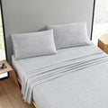 Marimekko - Full Sheet Set, Premium Cotton Percale Bedding Set with Matching Shams, Lightweight & Breathable Bed Essentials (Orkanen Grey, Full)