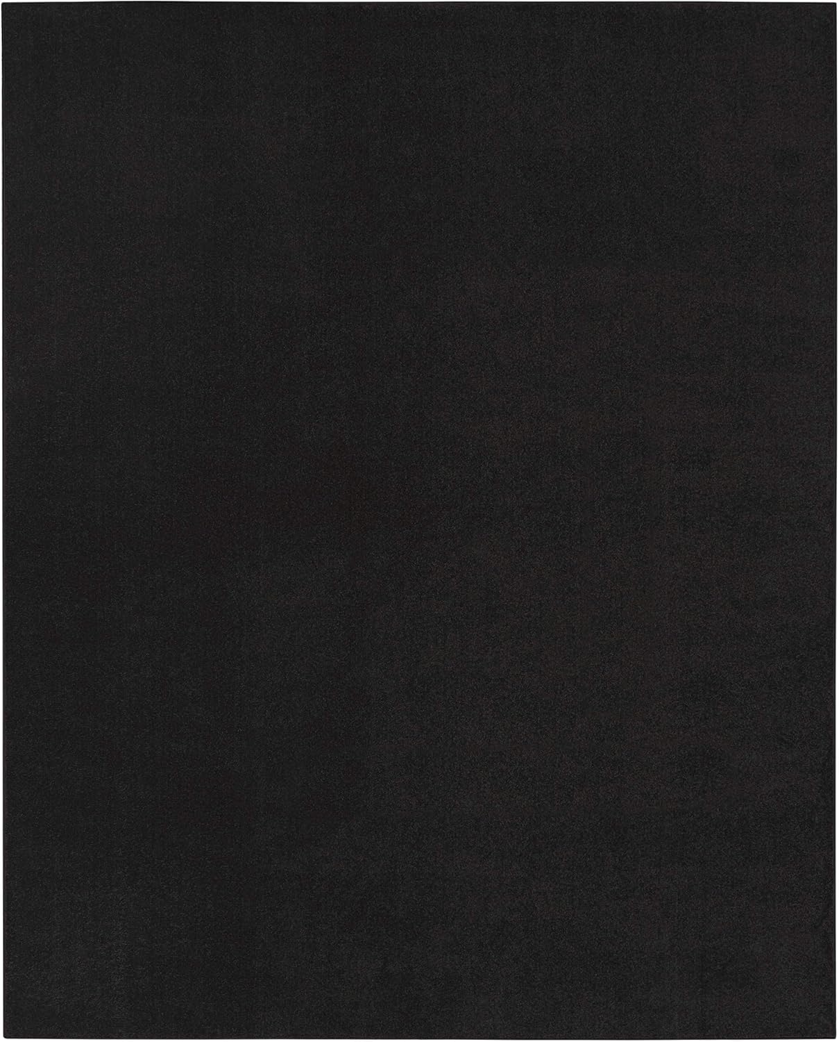 Nourison Essentials 12' x 15' Black Fabric Outdoor Area Rug (12' x 15')