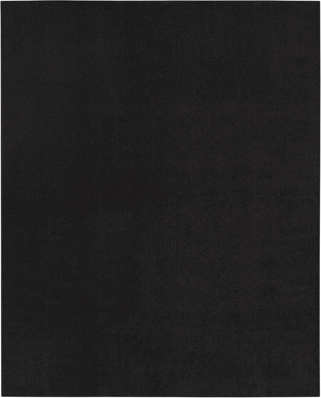 Nourison Essentials 12' x 15' Black Fabric Outdoor Area Rug (12' x 15')