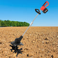 Cordless Tiller Cultivator, Electric Rototiller, Portable Garden Cultivator, 21v Battery Powered Rotary Tilling Tool, with 4/6Ah Batteries & Charger, for Lawn, Farm, Gardening,6Ah