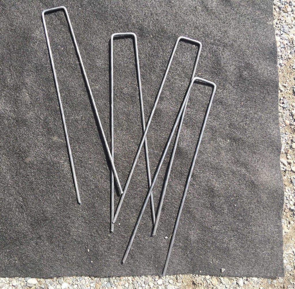 Sandbaggy 9-inch Extra Long Landscape Staples - Galvanized Anchors ~ Great for Soft Sandy Soil (10,000 Staples)