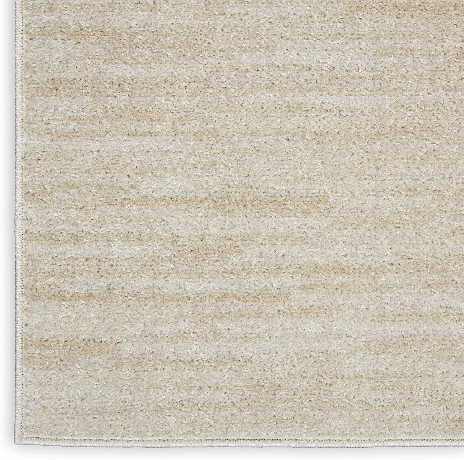 Nourison Home Nourison Essentials Ivory Beige 9' x 12' Area Rug - Easy Clean, Non Shedding, Bed Room, Living Room, Dining Room, Kitchen (9' x 12')