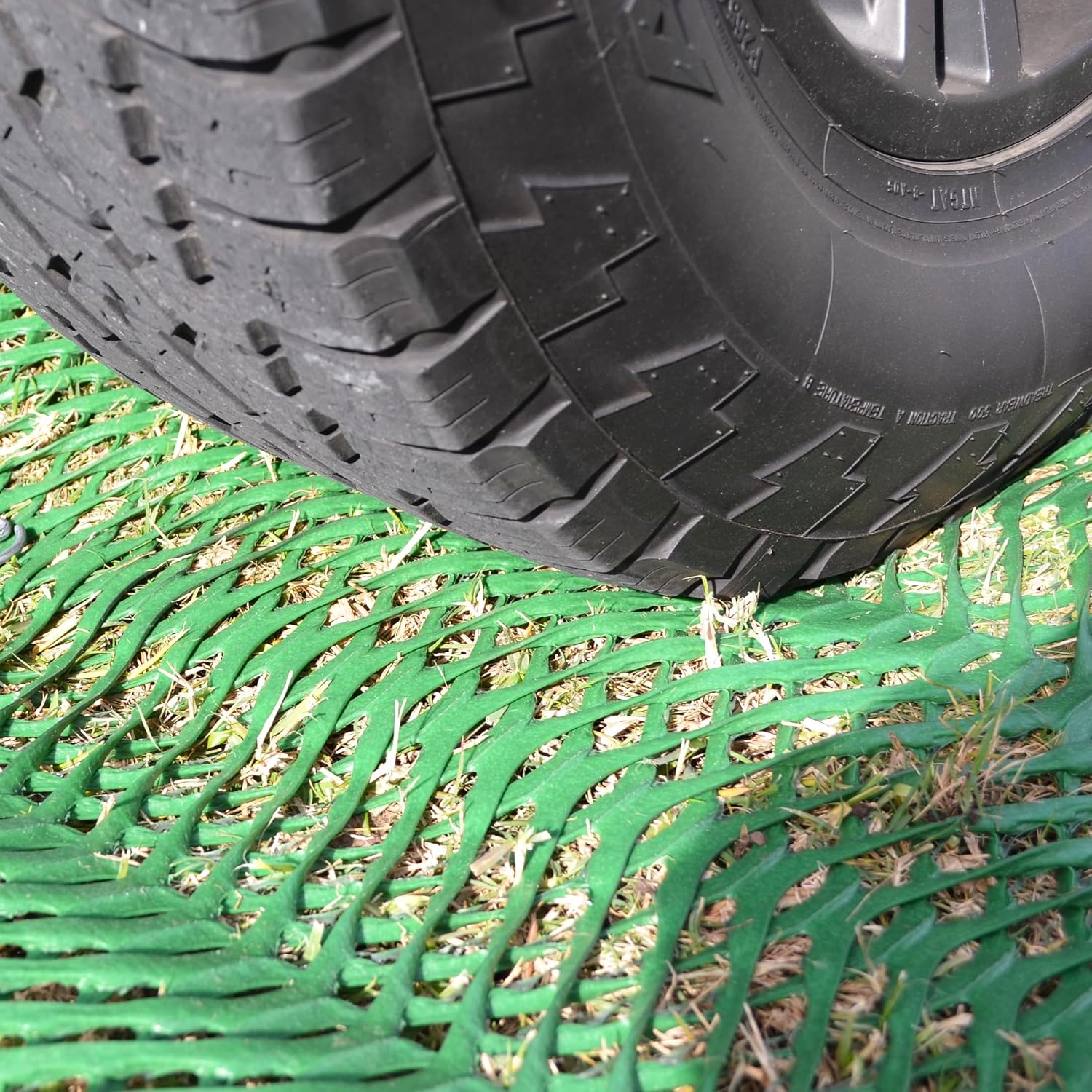 Grass Protection Mesh - 3'x50' Roll (150sf) - Reinforcement for Grass Parking, Driveways, Parking, Turf Protection